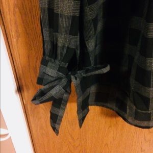 Plaid business blouse